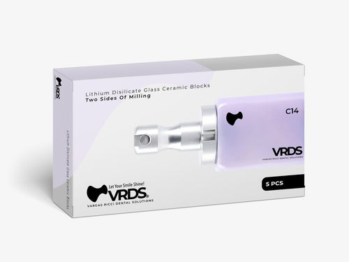 Caja de 5 bloques VRDS C14 de disilicato de litio