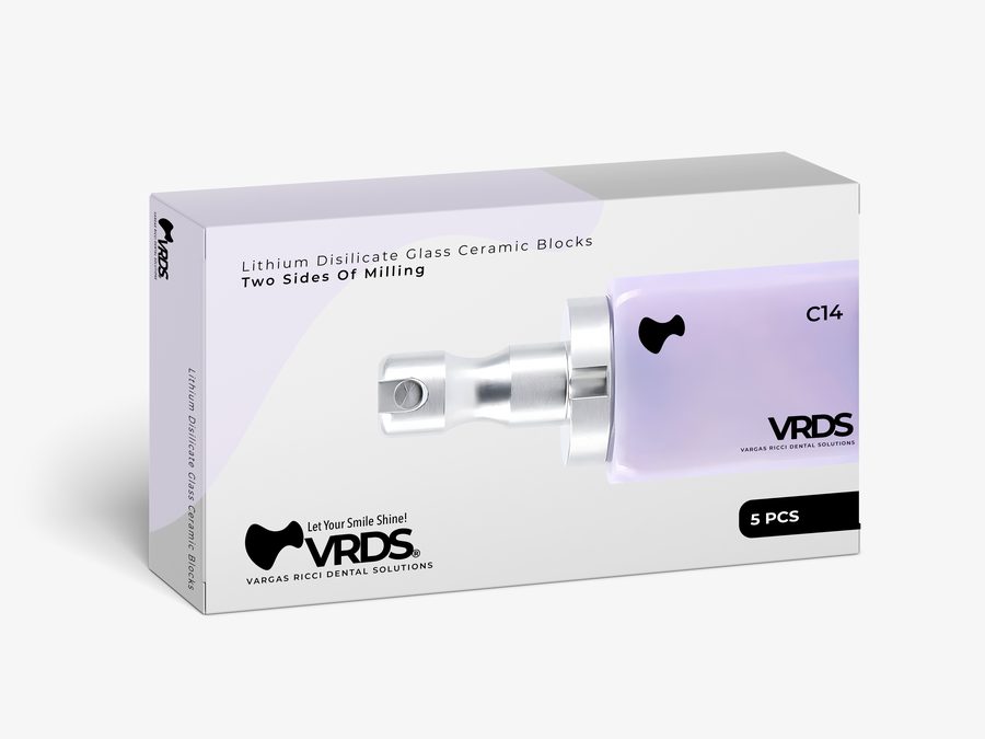 Empaque VRDS, bloque de disilicato de litio